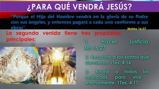 Escatología Bíblica: La Segunda Venida de Cristo y el Fin de los ...