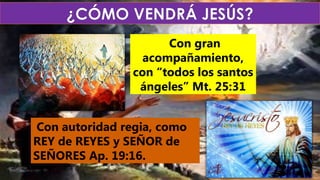 Escatología Bíblica: La Segunda Venida de Cristo y el Fin de los ...