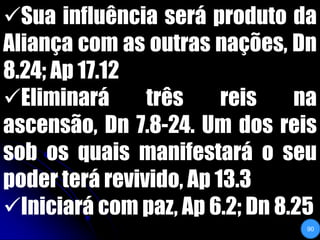 O PERFIL DO ANTICRISTOII Timóteo 3.1-5  6                      6                      6EGOÍSTAAVARENTOSPRESUNÇOSOSSOBERBOSBLASFEMOSDESOBEDIENTESINGRATOPROFANOSSEM AFETO NATURALIRRECONCILIÁVEISCALUNIADORESINCONTINENTESCRUÉISSEM AMORTRAIDORESOBSTINADOSORGULHOSOSAMIGOS DELEITES85