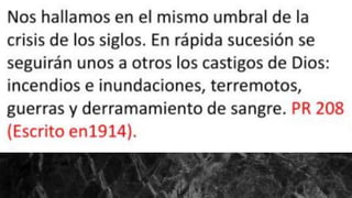 Escatología del ayer