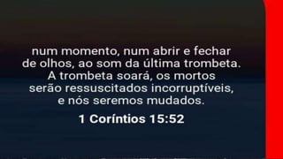 ESCATOLOGIA – Professor Marcos Souza – Curso Básico de Teologia AMAI
 