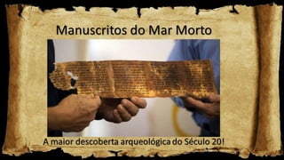Escavando a Bíblia