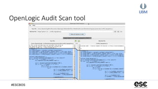 #ESCBOS
OpenLogic Audit Scan tool
 
