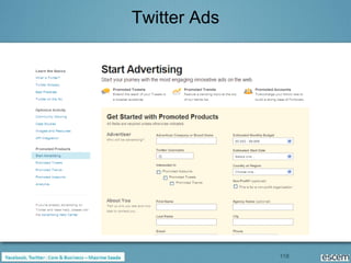 Twitter Ads




              118
 