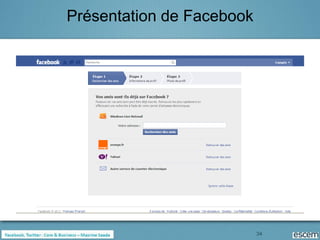 Présentation de Facebook




                           34
 