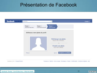 Présentation de Facebook




                           36
 