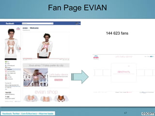 Fan Page EVIAN


             144 623 fans




                      47
 