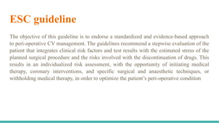 ESC GUIDELINE FOR NON CARDIAC SURGERY.pptx