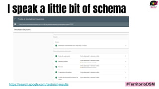 I speak a little bit of schema
https://search.google.com/test/rich-results #TerritorioDSM
 