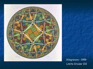 Xilogravura – 1959 Limite Circular III  