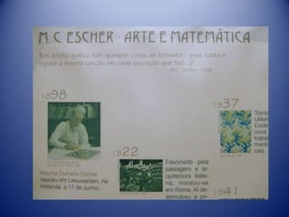M.C. Escher - A arte matemática