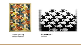 Sky and Water I
1938 Woodcut
Clowns (No. 21)
1938 Pencil, ink, watercolor.
 