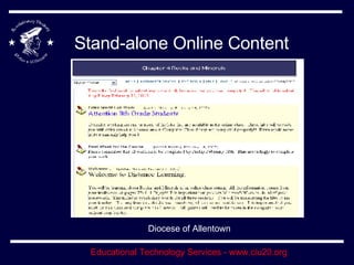 Stand-alone Online Content Diocese of Allentown 