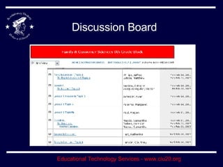 Discussion Board 