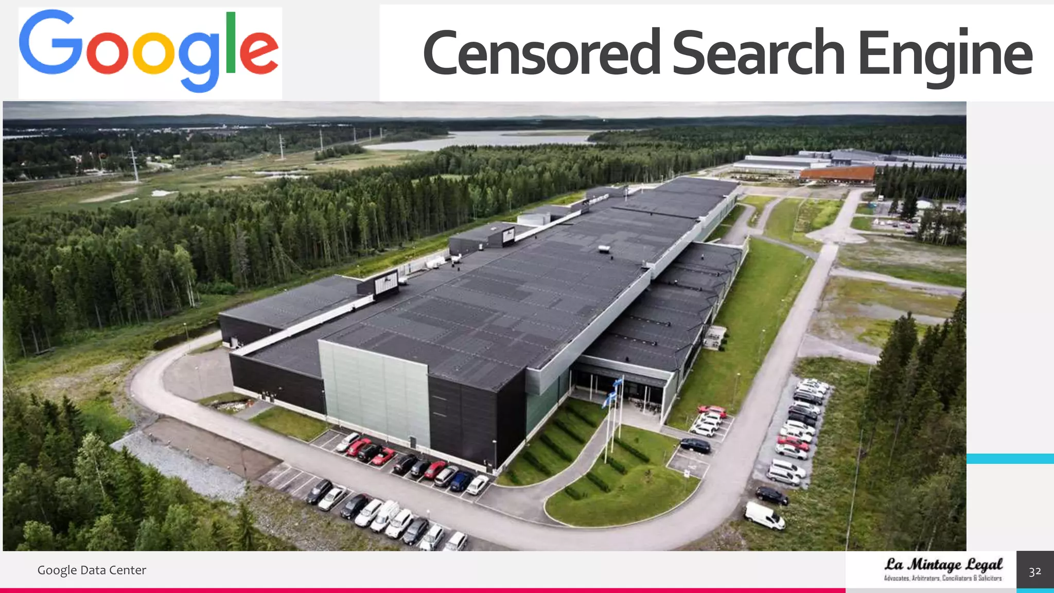 Google Data Center 32
CensoredSearchEngine
 