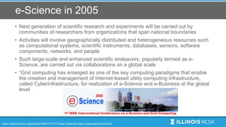 What is eScience, and where does it go from here? | PPT
