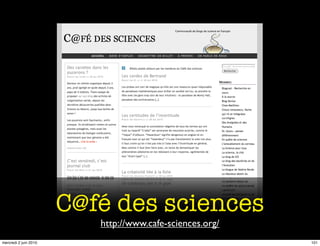 Open Science, Open Access, Science2.0 : de nouvelles modalités pour la communication scientifique