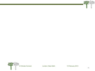 45
© Climate Connect London | New Delhi 13 February 2013
45
 