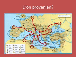 D’on provenien?
 