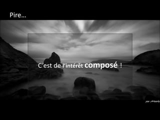 Pire…

C’est de l’intérêt composé !

 