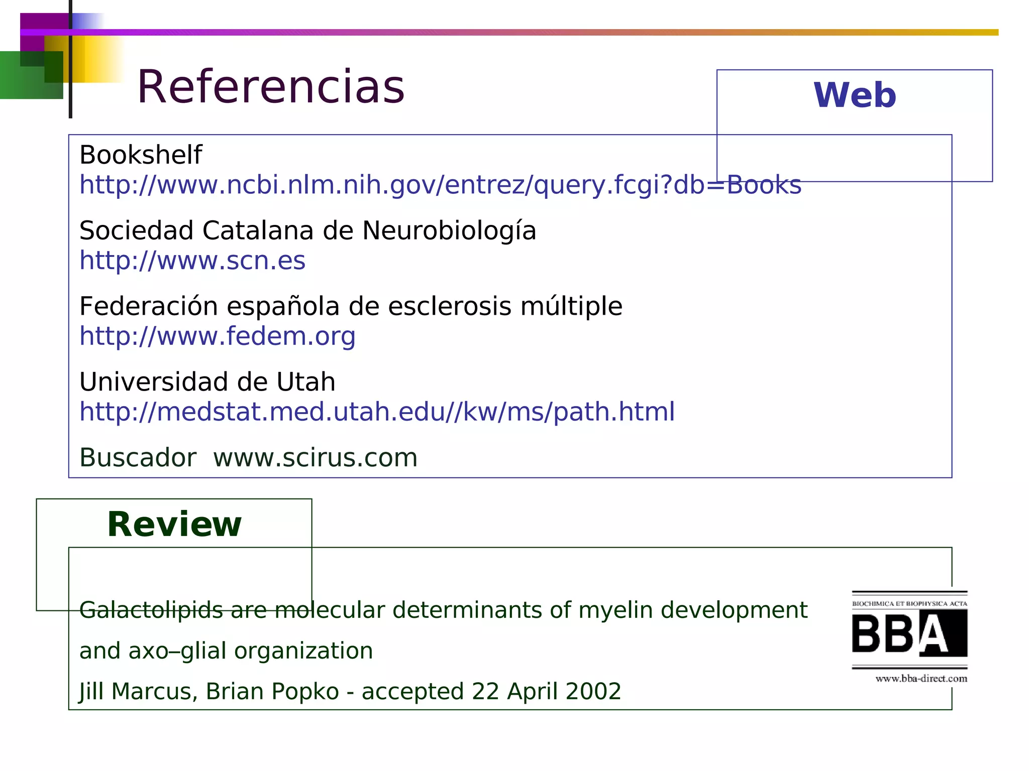 Esclerosis Múltiple