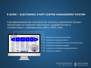 E-SCMS presentation | PPTX