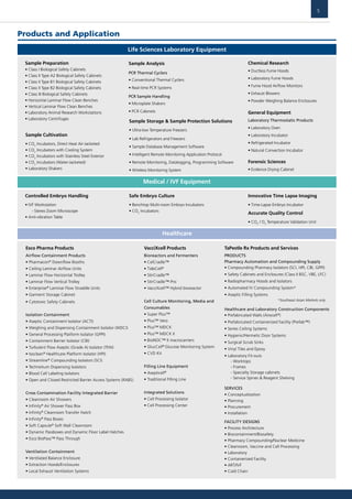 Esco CO2 Incubator Combined Catalog | PDF