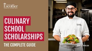 Escoffier 101: Everything You Need to Know About Culinary School - Escoffier