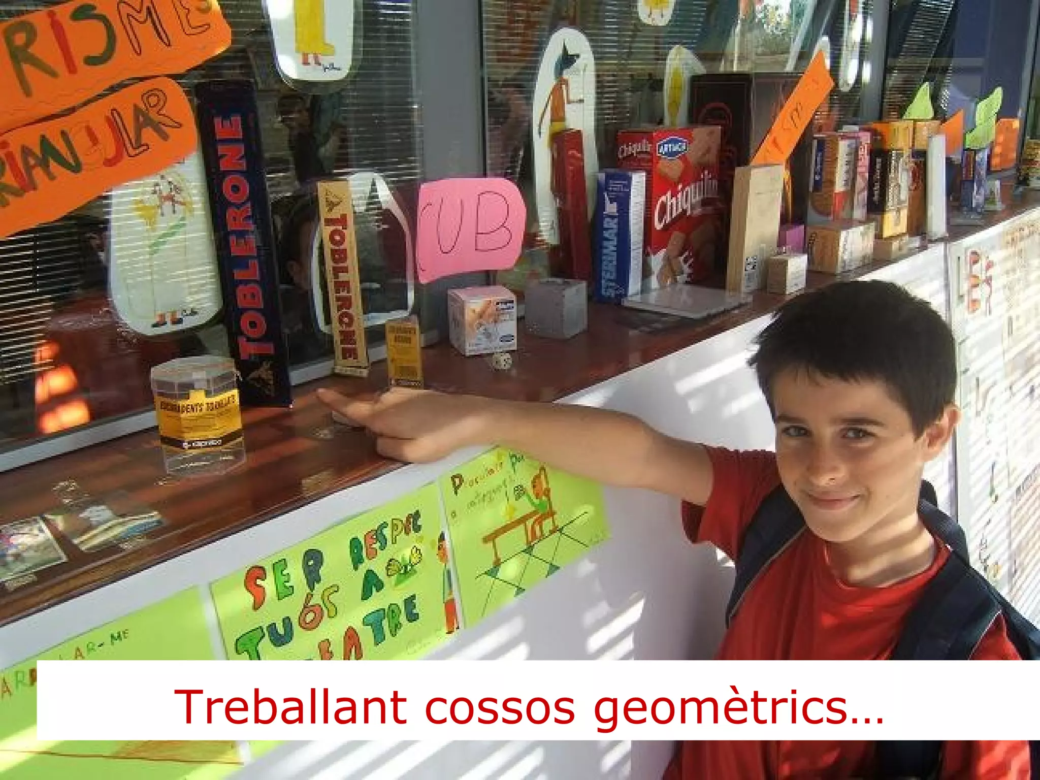Treballant cossos geomètrics…   