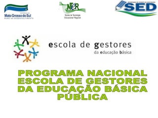 PROGRAMA NACIONAL  ESCOLA DE GESTORES  DA EDUCAÇÃO BÁSICA  PÚBLICA 