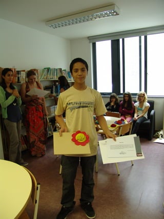 Projecto "Compadres de Comadres",  entrega de prémio