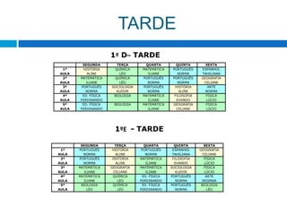3º B – MANHÃ3º C – MANHÃ