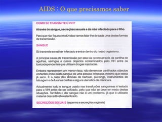AIDS : O que precisamos saber 