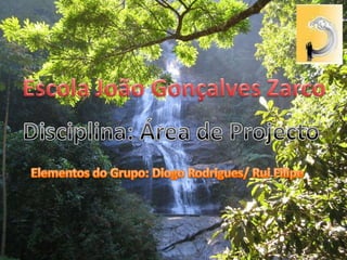 Escola João Gonçalves Zarco Disciplina: Área de Projecto Elementos do Grupo: Diogo Rodrigues/ Rui Filipe 