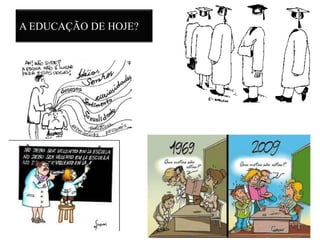 A EDUCAÇÃO DE HOJE?
 