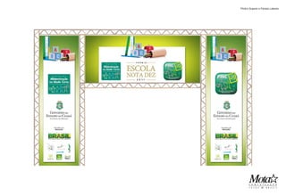 Pórtico Superio e Paineis Laterais
 