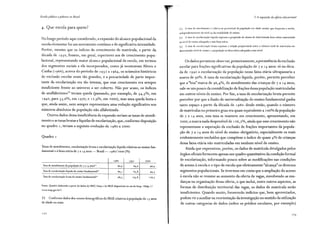 Escola pública e pobreza no Brasil
4. Que escola para quem?
No longo período aqui considerado, a expansão do alcance populacional da
escola elementar foi um movimento contínuo e de significativa intensidade.
Porém, mesmo que os índices de crescimento de matrícula, a partir da
década de 1930, fossem, em geral, superiores aos de crescimento popu-
lacional, representando maior alcance populacional da escola, em termos
dos segmentos sociais a ela incorporados, como já mostravam Abreu e
Cunha (1966), acerca do período de 193 2 a r964, os acúmulos históricos
de exclusão escolar eram tão grandes, e a precariedade de parte impor-
tante da escolarização era tão intensa, que esse crescimento era sempre
insuficiente frente ao universo a ser coberto. Não por acaso, os índices
de analfabetismo33
teriam queda (passando, por exemplo, de 54,5%, em
1940, para 33,6%, em 1970, e r 2,9%, em 2000), mas uma queda lenta e
que, ainda assim, nem sempre representava uma redução significativa nos
números absolutos de população não alfabetizada.
Outros dados dessa insuficiência da expansão seriam as taxas de atendi-
mento e as taxas brutas e líquidas de escolarização, que, conforme disposição
no quadro 1, teriam a seguinte evolução de 1980 a 2000:
Quadro 1
Taxas de atendimento, escolarização bruta e escolarização líquida relativas ao ensino fun-
damental e à faixa etária de 7 a 14 anos - Brasil- 1980/2000 (%)
1980 1991 2000
Taxa de atendimento da população de 7 a 14 anos«> 80,9 89,0 96,4
Taxa de escolarização líquida do ensino fundamental<i> 80,1 83,8 94,3
Taxa de escolarização bruta do ensino fundamental< 11
98,J 1os,s [ 26,7
Fonte: Quadro elaborado a partir de dados do MEC/lnep e do !BGE disponíveis no site do lnep: <http://
www.inep.gov.br>.
33 Conforme dados dos censos demográficos do IBGE relativos àpopulação de 1 5 anos
de idade ou mais.
[ 2 2
2. A expansão da oferta educacional
( 1) A taxa de atendimento C relativa ao percentual da população cm idade escolar que freqm~nta a escola,
independentemente do nível ou da modalidade de ensino.
(i) :taxa de escolarização líquida expressa a proporção de alunos de determinada faixa etária matriculada
no ni,·el de ensino adequado a essa faixa etária.
(J) A taxa de escolarização bruta expressa a relação proporcional entre o número total de matrículas em
determinado nh·el <le ensino l:' a população na faixa etária adequada a esse nível.
Os dados permitem observar, primeiramente, a persistência da exclusão
escolar para frações significativas da população de 7 a 14 anos: só na déca-
da de 1990 a escolarização da população nessa faixa etária ultrapassaria a
marca de 90%. A taxa de escolarização líquida, porém, permite perceber
que a "boa" marca de 96,4°/o, de atendimento das crianças de 7 a 14 anos,
vale-se um pouco da contabilização de frações dessa população matriculadas
em outros níveis de ensino. Por fim, a taxa de escolarização bruta permite
perceber por que a ilusão de universalização do ensino fundamental ganha
tanto espaço a partir da década de 1980: desde então, quando o número
de matrículas no primeiro grau era quase equivalente a 100% da população
de 7 a 14 anos, essa taxa se manteve em crescimento, apresentando, em
2000, a marca nada desprezível der 26,illo, ainda que esse crescimento não
representasse a superação da exclusão de frações importantes da popula-
ção de 7 a 14 anos do nível de ensino obrigatório, especialmente os mais
evidentemente excluídos que compõem o índice de quase 4% de crianças
dessa faixa etária não matriculadas em nenhum nível de ensino.
Ainda que expressivos, porém, os dados de matrícula divulgados pelos
órgãos oficiais fornecem apenas um quadro quantitativo da condição formal
de escolarização, informando pouco sobre as modificações nas condições
de acesso à escola e o tipo de escola que efetivamente "alcança" os diversos
segmentos populacionais. Se tivermos em conta que a ampliação do acesso
à escola não se resume ao aumento da oferta de vagas, énvolvendo as mu-
danças na organização dessa oferta, o que inclui, entre outros aspectos, as
formas de distribuição territorial das vagas, os dados de matrícula serão
insuficientes. Quando muito, fornecerão indícios que, bem aproveitados,
podem vir a auxiliar na reorientação da investigação no sentido da utilização
de outras categorias de dados (sobre os prédios escolares, por exemplo)
1 2 3
 