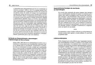 Escola reflexiva e nova racionalidade