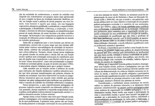 Escola reflexiva e nova racionalidade