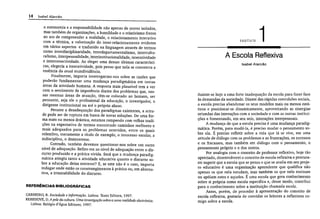 Escola reflexiva e nova racionalidade