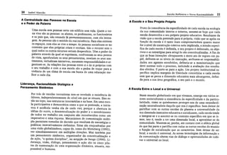 Escola reflexiva e nova racionalidade