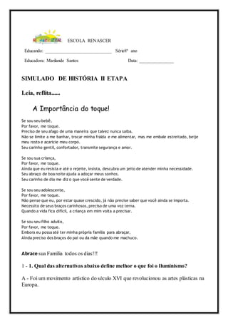 Cartas de Lá e Cá - Escolas que se Abraçam, PDF Online