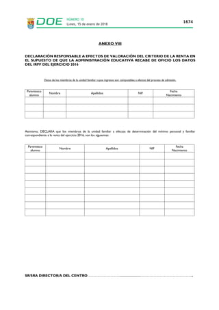 Lunes, 15 de enero de 2018
1674
NÚMERO 10
 