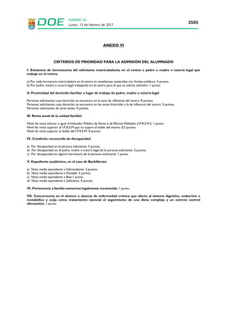 Lunes, 13 de febrero de 2017
3505
NÚMERO 30
 