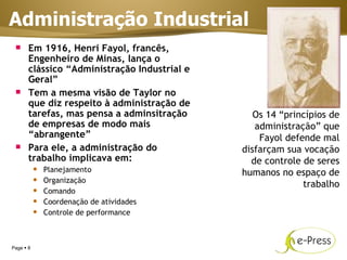 Escolas De Administracao Aula 2