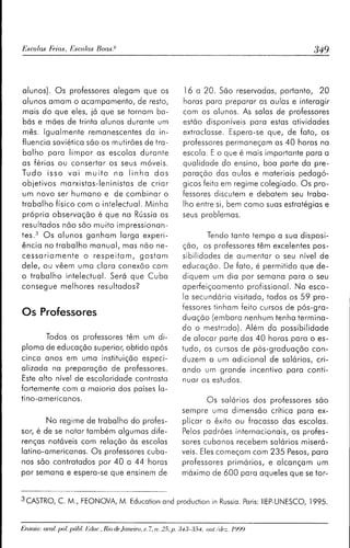 Escolas feias, escolas boas