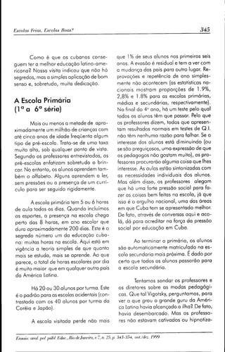 Escolas feias, escolas boas