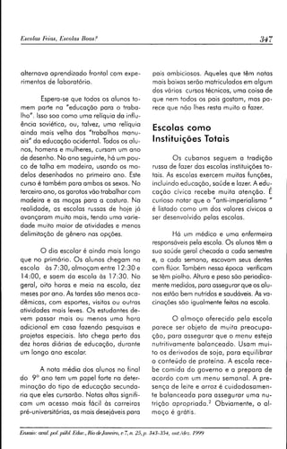 Escolas feias, escolas boas