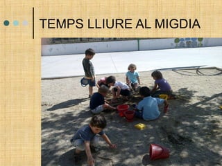 TEMPS LLIURE AL MIGDIA 
 