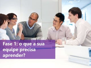 www.agendor.com.br
Fase 1: o que a sua
equipe precisa
aprender?
 
